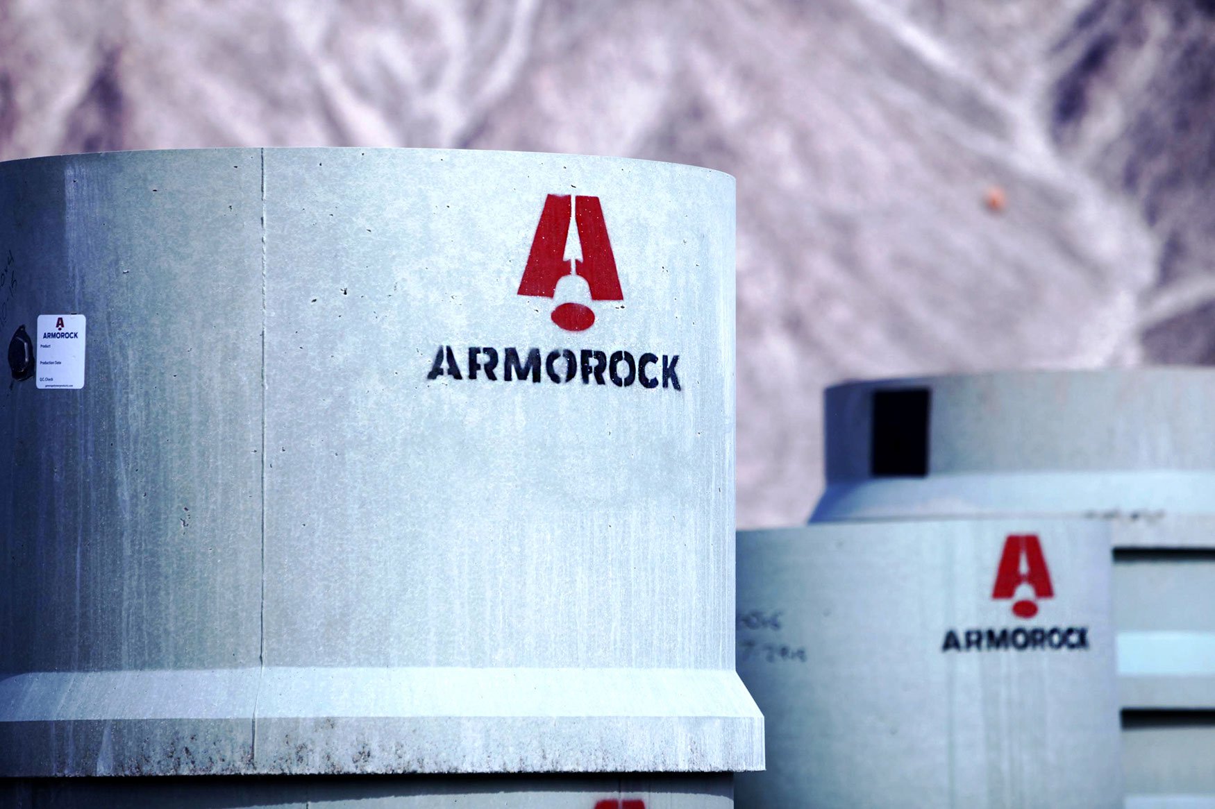 Armorock Precast Polymer Concrete Vertical Structure