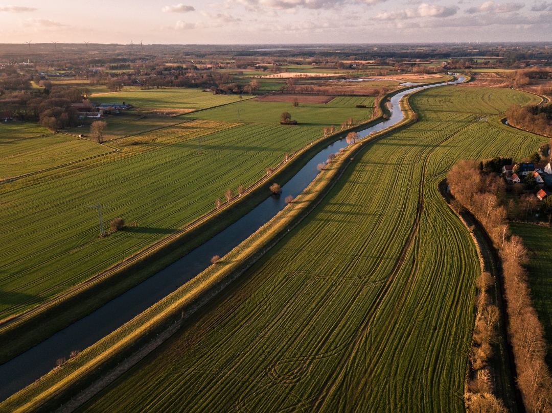 irrigation solution on farmland